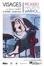 Visages, Picasso, Magritte, Warhol...