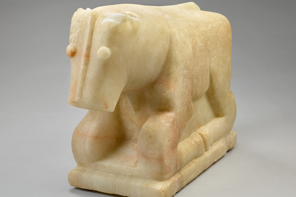 Yémen, Statue de taureau