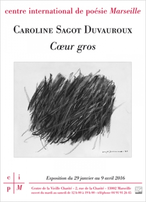 Exposition Cœur Gros, Caroline Sagot-Duvauroux