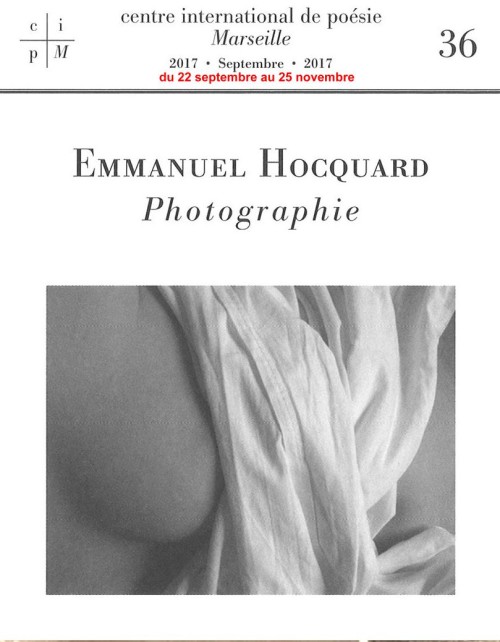 Photographie, Emmanuel Hocquard
